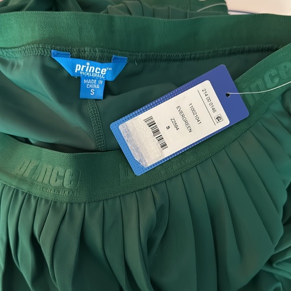 Prince x Target pickleball collection green pleated skirt skort S M L - Picture 9 of 11